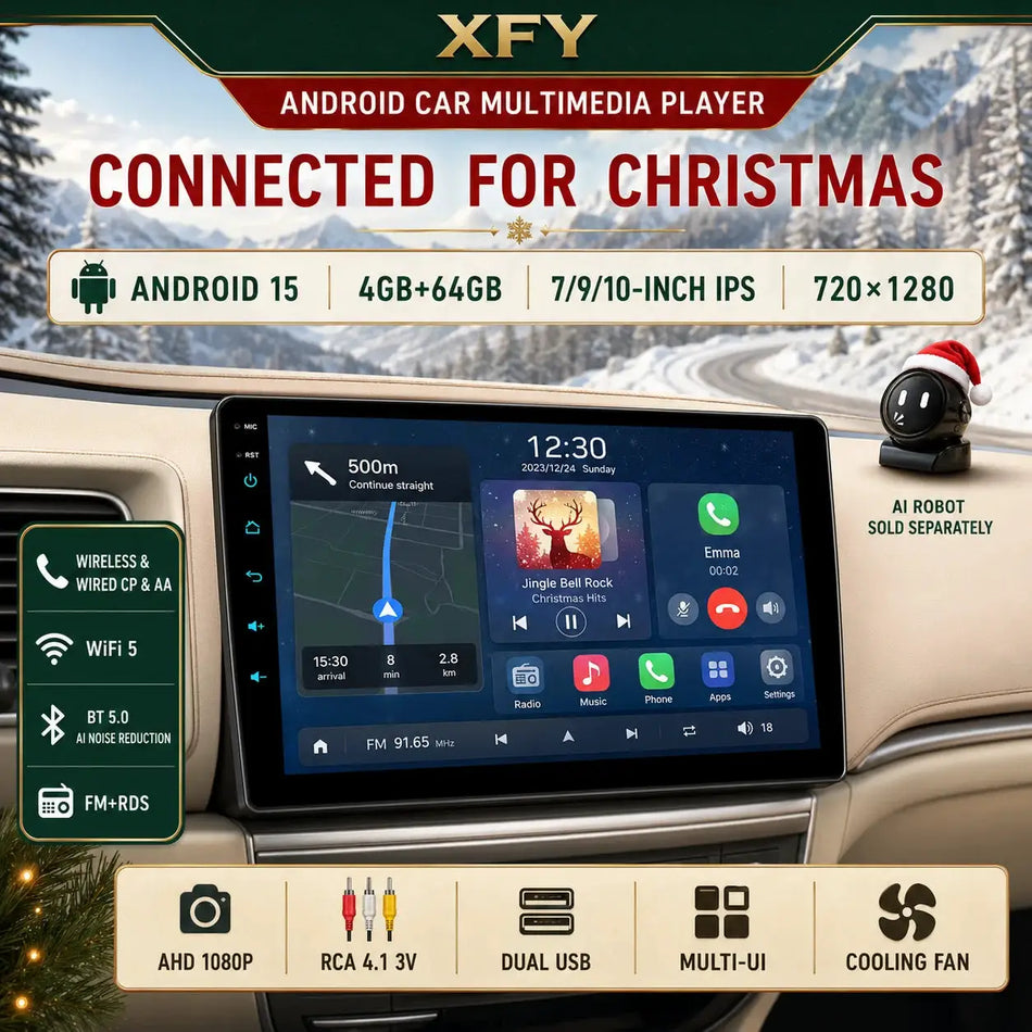 2 Din Android Radio With Carplay And GPS For Volkswagen Golf Polo Passat Jetta by InterCyprus Trading Ltd