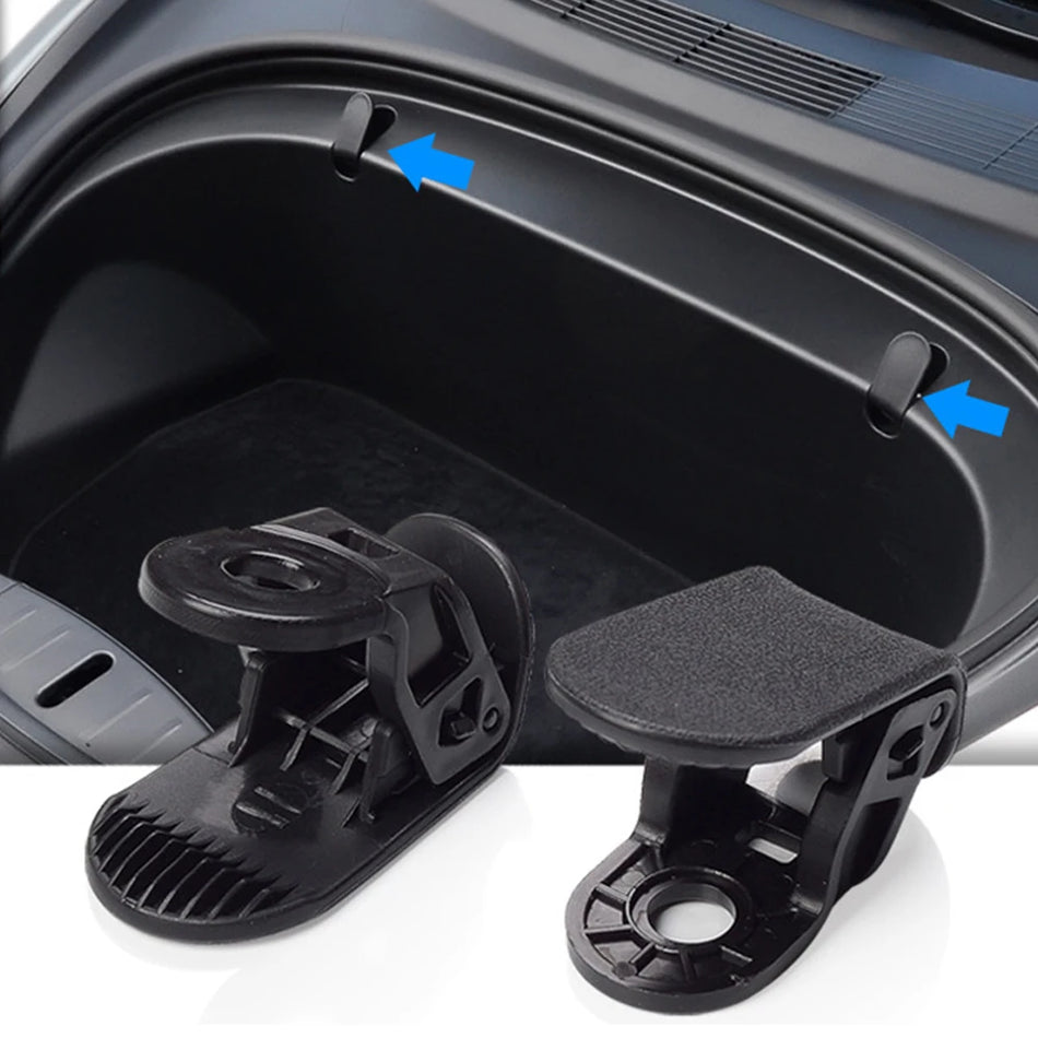 Forreste Bagagerums Krog 2-Pak til Tesla Model 3, Holdbar ABS Udkast Krog til Sikring af Cargo i Frunk