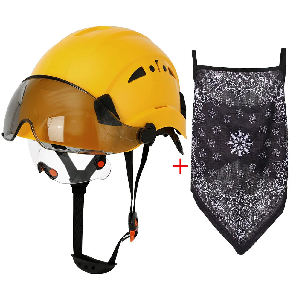 SF06 Safety Helmet &ndash; CE Certified ABS Construction Gear Yellow B