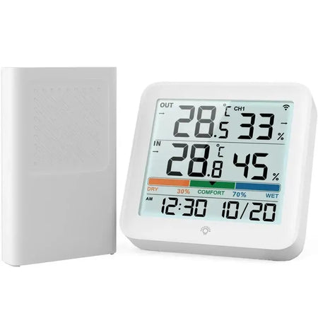 NOKLEAD Weather Station 6202 &ndash; Wireless Remote Sensor WHITE
