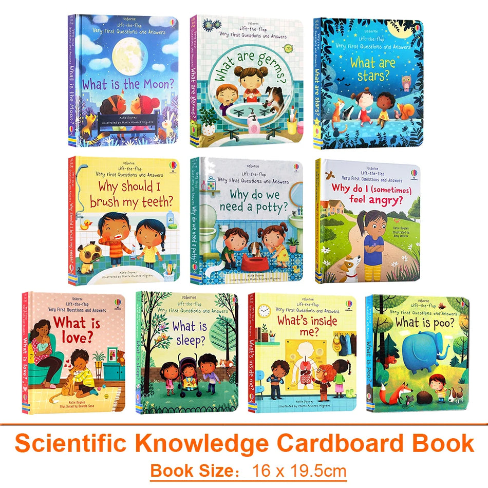 Kids Scientific Knowledge Learning Picture Books