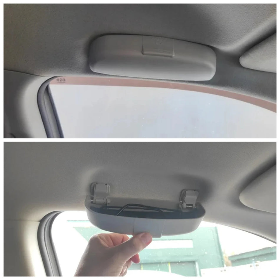 Aurinkolasiteline Mitsubishi ASX:lle, ABS-muovinen säilytyslaatikko auton sisätilojen järjestämiseen