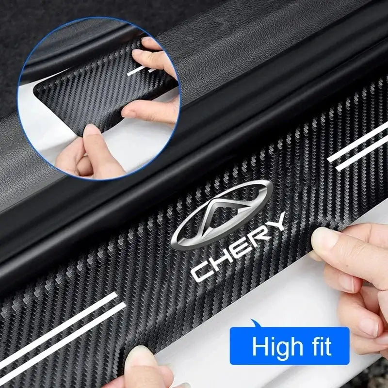 Car Door Sill Protector Stickers For Chery Tiggo 7 Pro