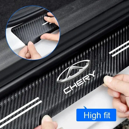 Car Door Sill Protector Stickers For Chery Tiggo 7 Pro