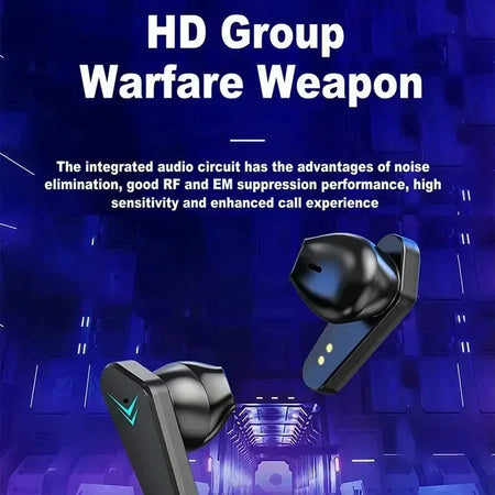 X15 TWS Bluetooth Gaming Earbuds with 65ms Low Latency and Mic