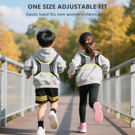 LED Running Vest &ndash; Bright LED Illumination Night Safety