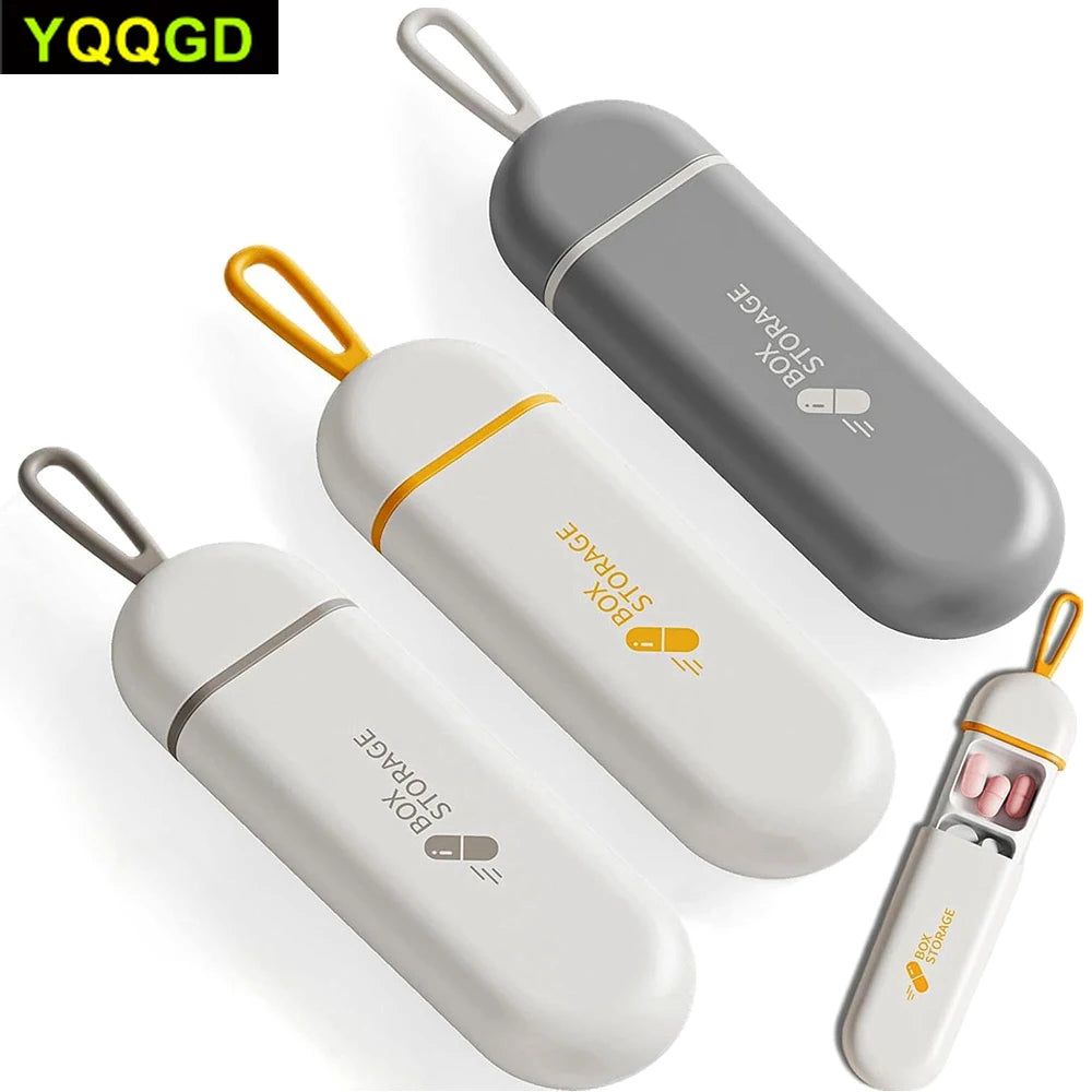 Portable Mini Pill Case &ndash; Waterproof Travel Organizer for Daily Medication