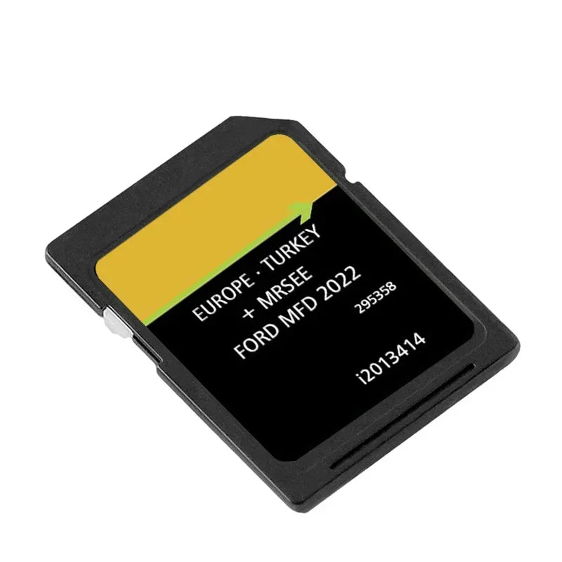 Actualizare Sat Nav 2022 Card SD Hartă Europa pentru Ford Fiesta/B-Max/C-Max/Focus