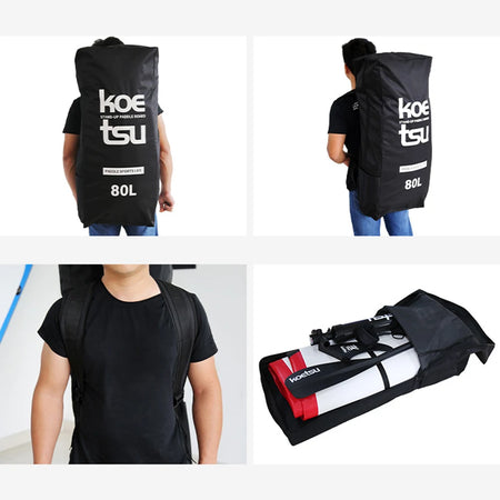 80L/105L Paddleboard Travel Backpack &ndash; Large Capacity