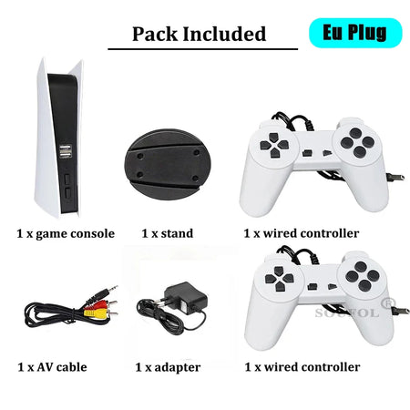 GS5 Game Station 5 Console - Retro Gaming with 200 Classic Games