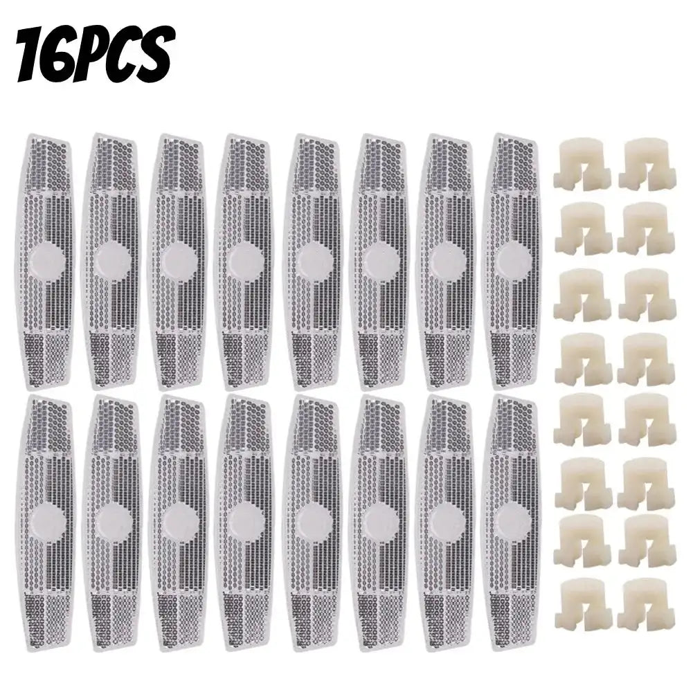 4 Pack Fish Shaped Bike Spoke Reflectors For Wheel Rim 16PCS