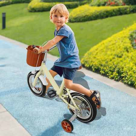 12 Inch Kids Bike With Training Wheels &ndash; Dual Brakes