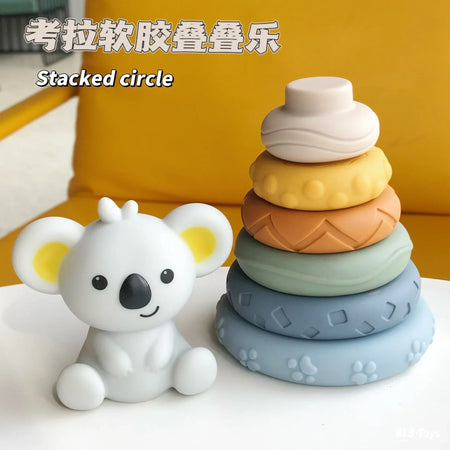 Soft Rubber Block Toy &ndash; Safe and Educational Stacking Fun