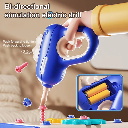 Children's Electric Tool Set &ndash; Realistic Drill Action