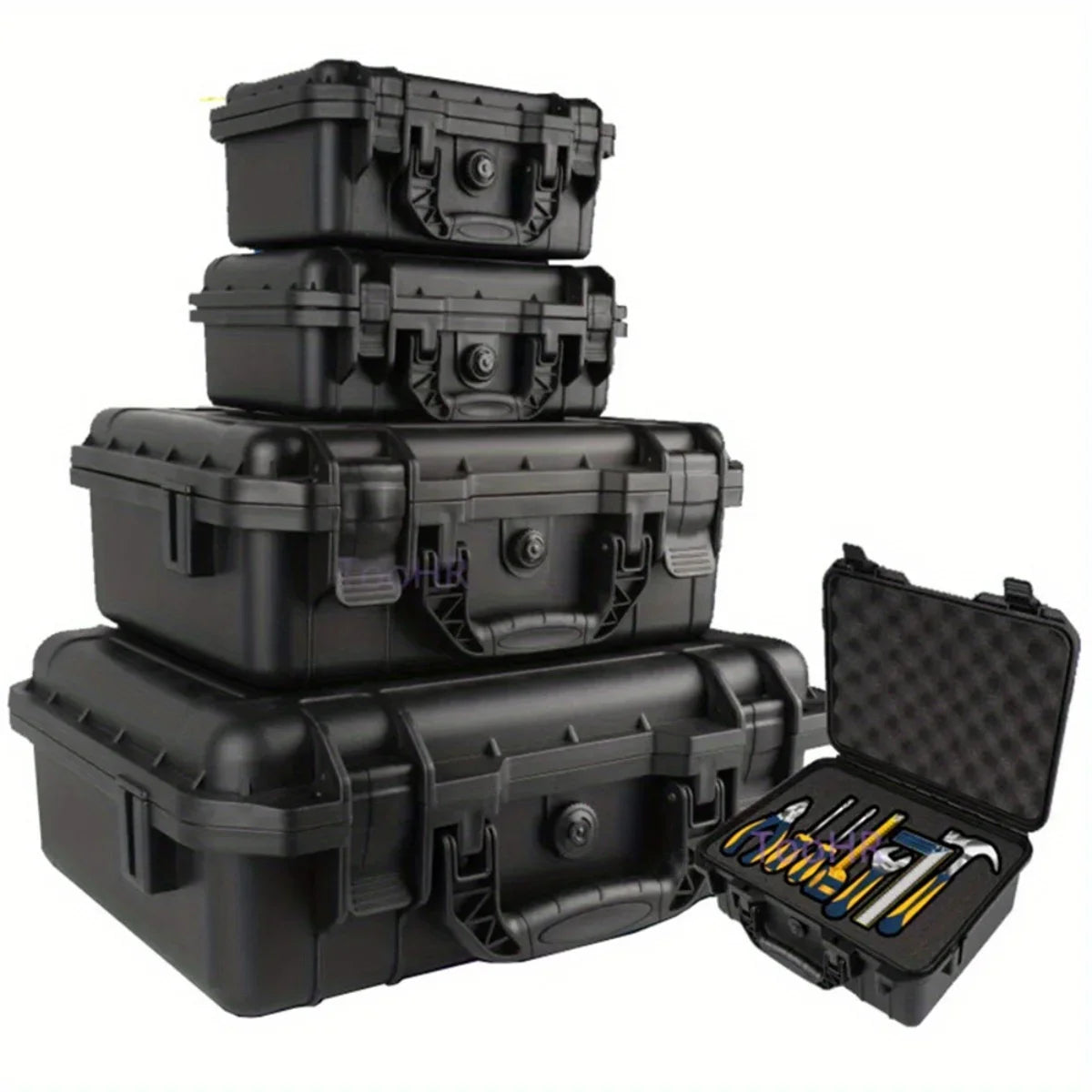 Waterproof Hard Carry Case Tool Box &ndash; Shockproof Organizer