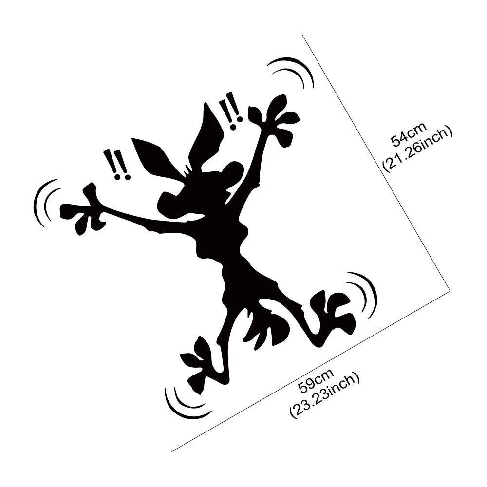 Waterproof PVC Car Wrap Vinyl Film Cartoon Decals Kit for Dent Fix and Decoration