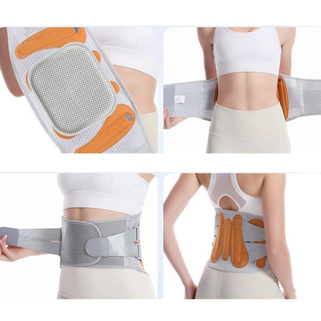 Back Lumbar Support Corrector Belt &ndash; Breathable Pain Relief for Herniated Disc
