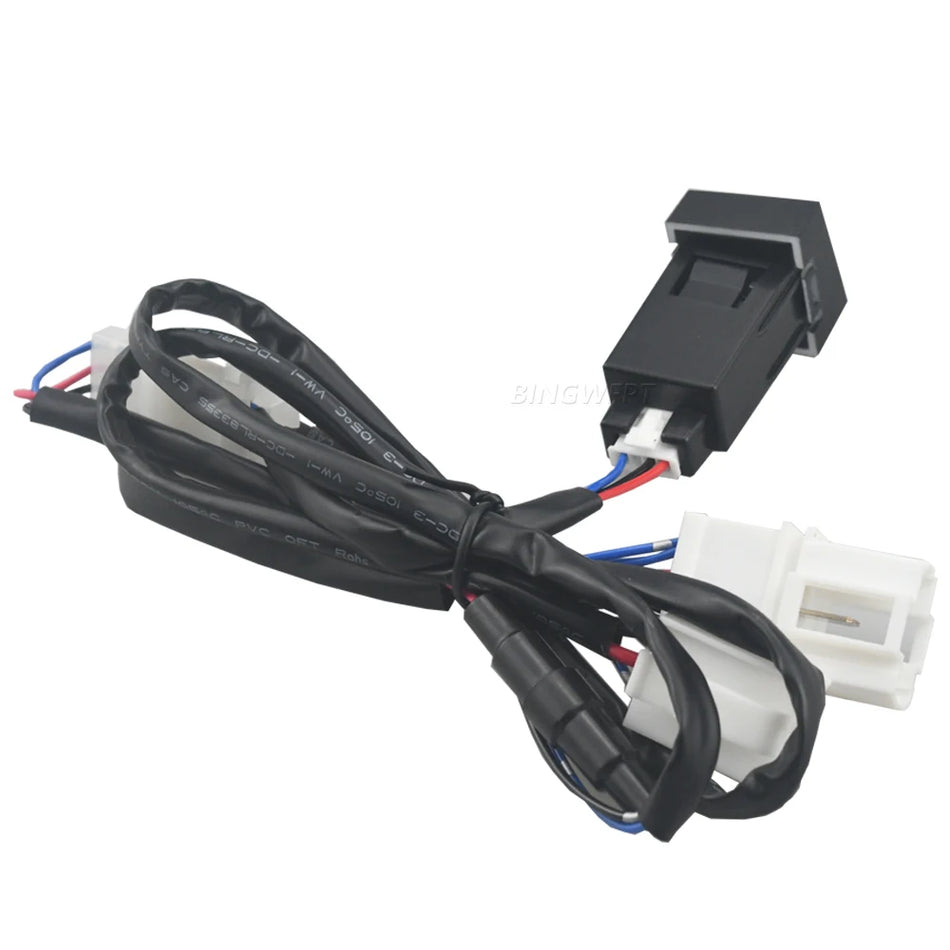 Carregador de Carro QC3.0 Soquete de Interface USB para Volkswagen CC 2011-2012 Magotan