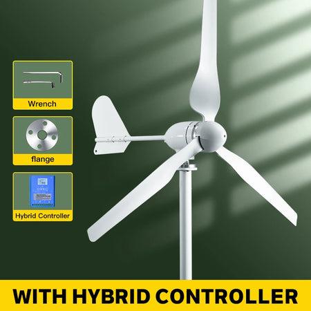 SMARAAD 6000W Off-Grid Wind Turbine Generator with MPPT Controller