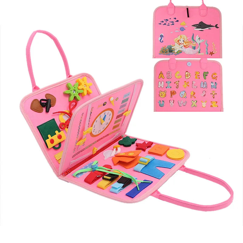 Sensory Play Board &ndash; Engaging Montessori Learning Toy for Toddlers G