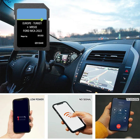 MCA Europe SD Map Card Ford Galaxy 2010-2015 - Plug Play