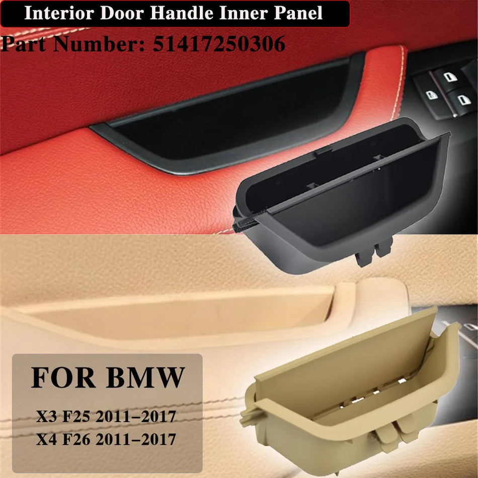 Manija interior de puerta delantera izquierda para BMW X3 F25 X4 F26 2011-2017