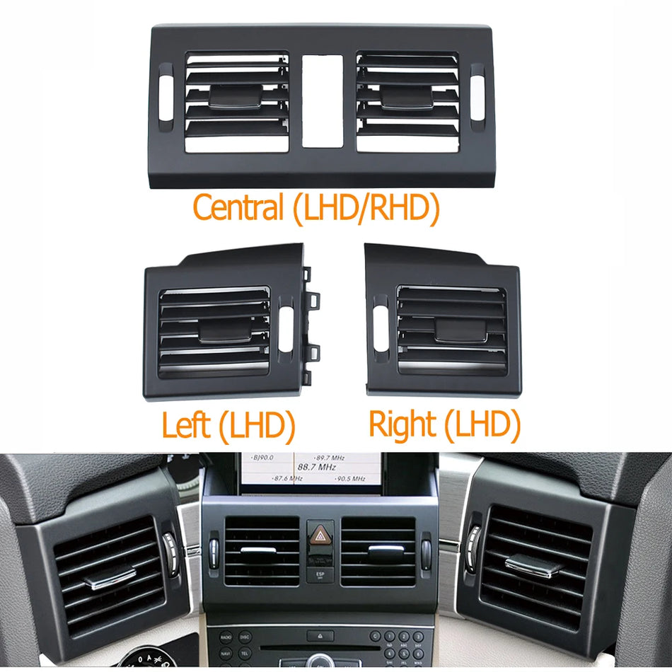 Dashboard Air Conditioning Vent Grille Outlet Assembly Made Of PC And ABS for Mercedes-Benz GLK X204