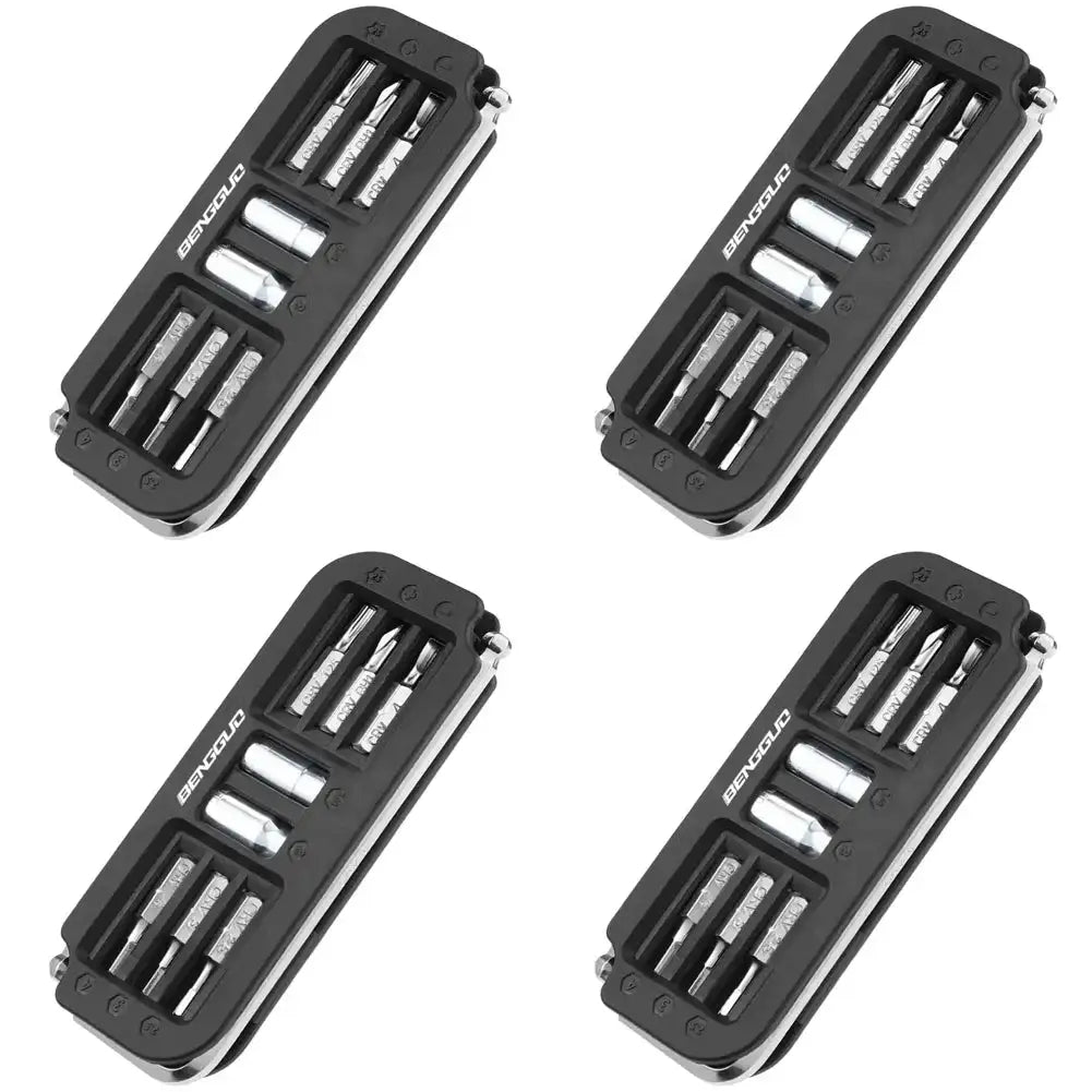 10-In-1 Bicycle Multi-Tool Portable Socket Set For Repair 4PCS