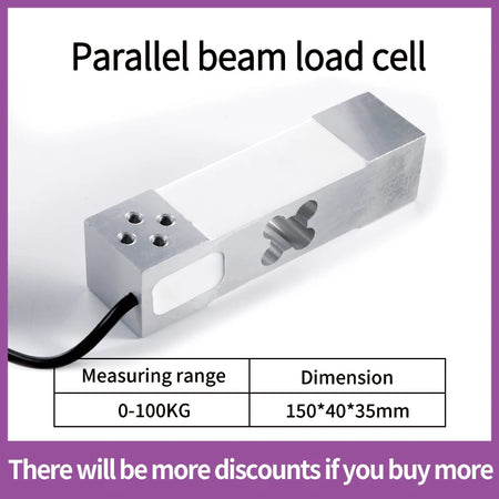 Load Cell Aluminum Alloy Sensor C3 &ndash; High Precision 0-100kg
