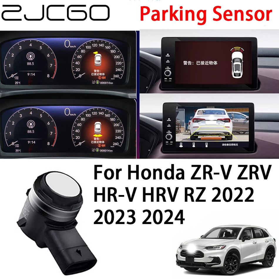 Priekinė ir galinė parkavimo jutiklių sistema Honda ZR-V