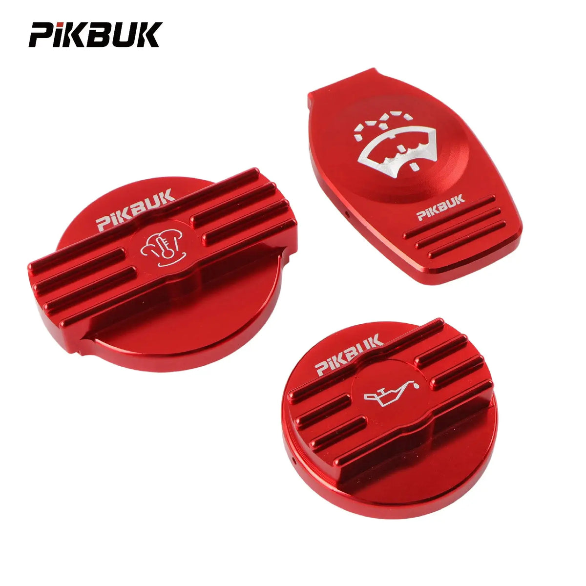 PIKBUK Aluminum Oil Cap Tank Bottle Cap For VW CC Golf 6 R MK6 Scirocco EA888 Engine Protection Original Part by InterCyprus Trading Ltd
