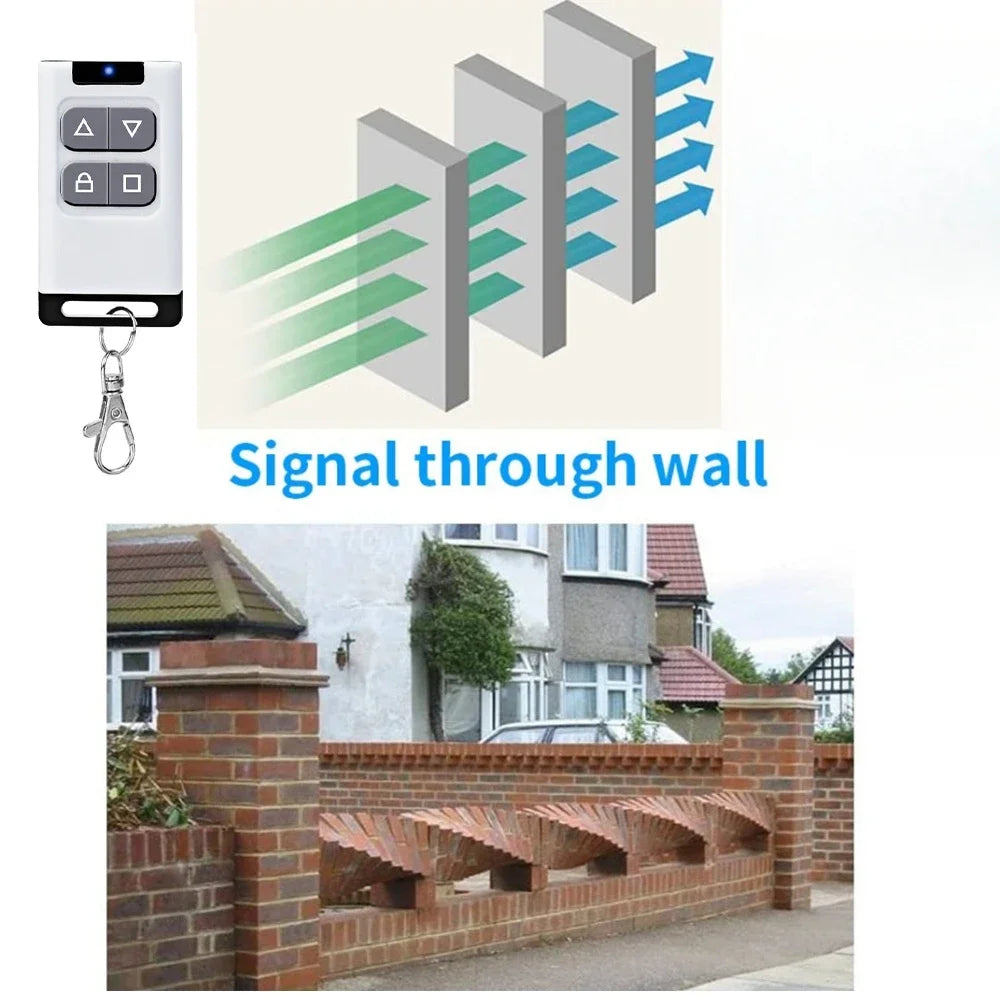 433MHz Remote Control Duplicator - Universal Garage Door Opener