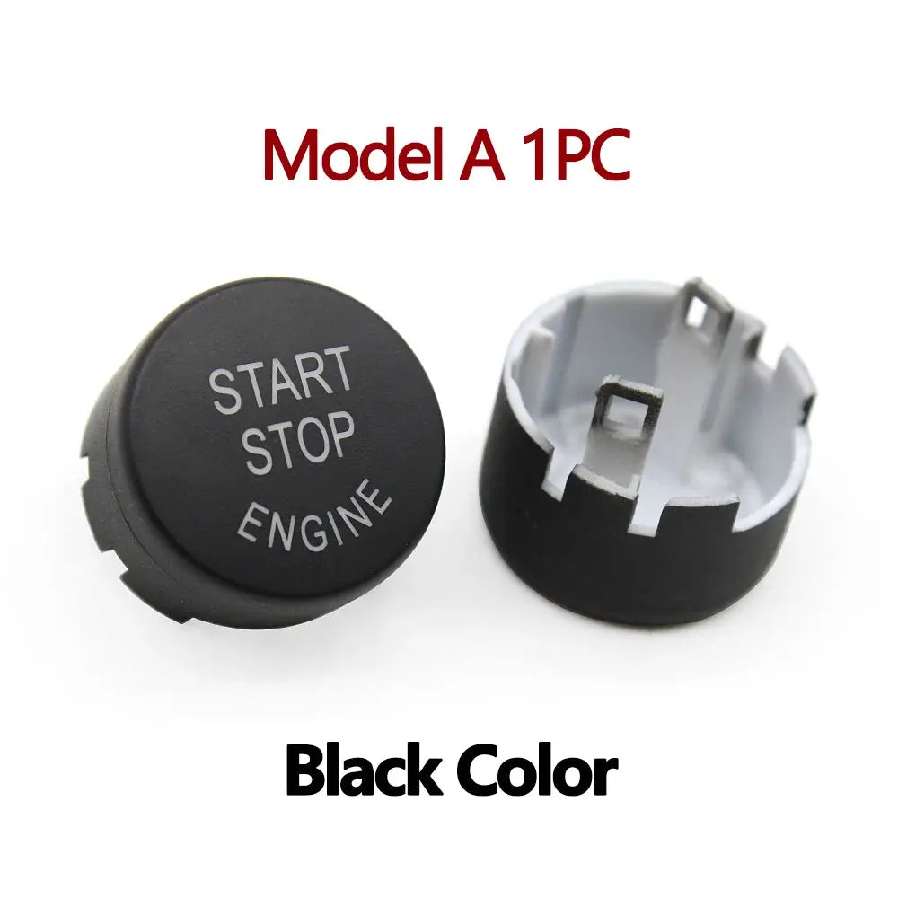 Black Silver Red Blue Car Engine Ignition Start Stop Switch Push Button For BMW X3 X4 F25 F26 61319291691 by InterCyprus Trading Ltd