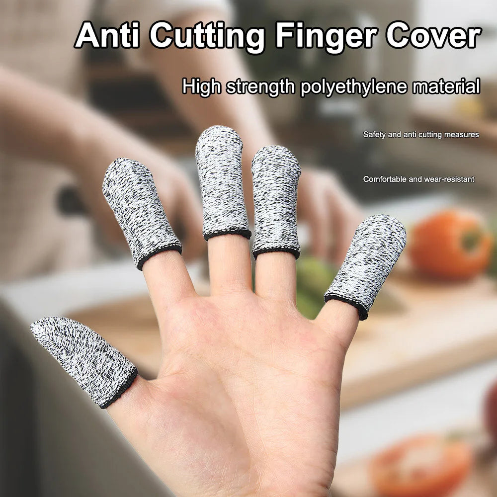L1JJP0531 Cut Finger Covers 10Pcs &ndash; Cut Resistant Level 5