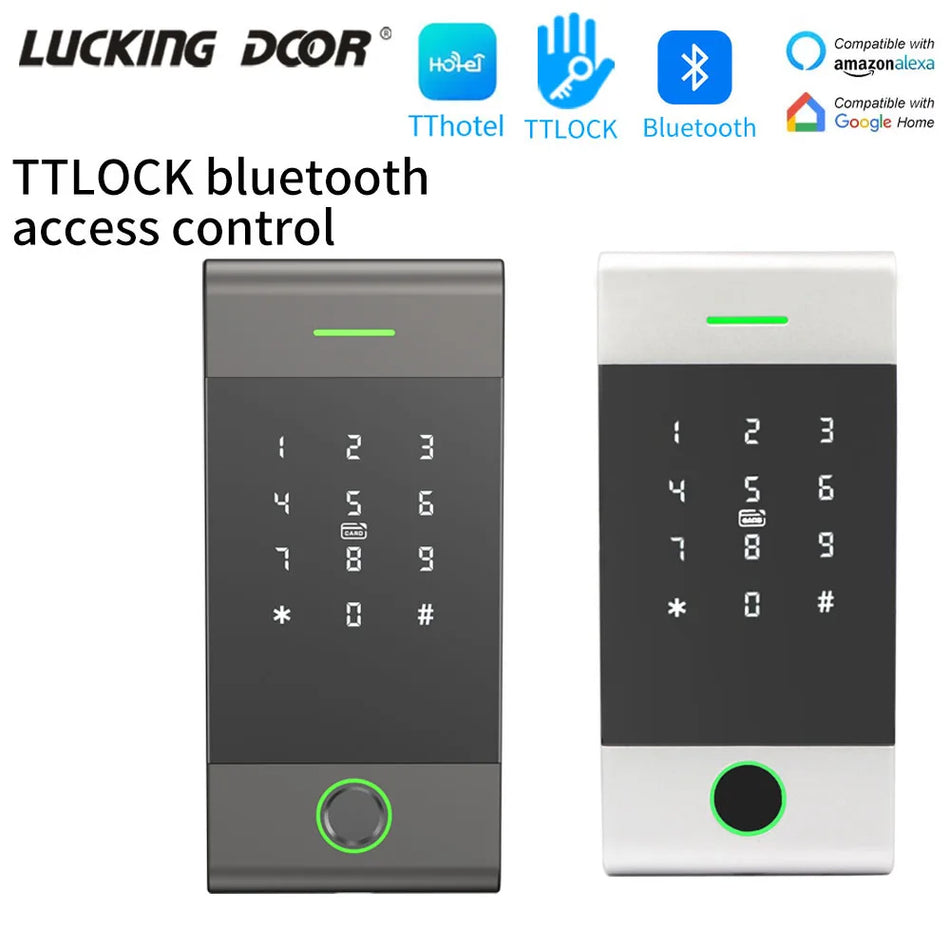 MJ01 - Waterproof Fingerprint RFID Keypad Lock With Alexa