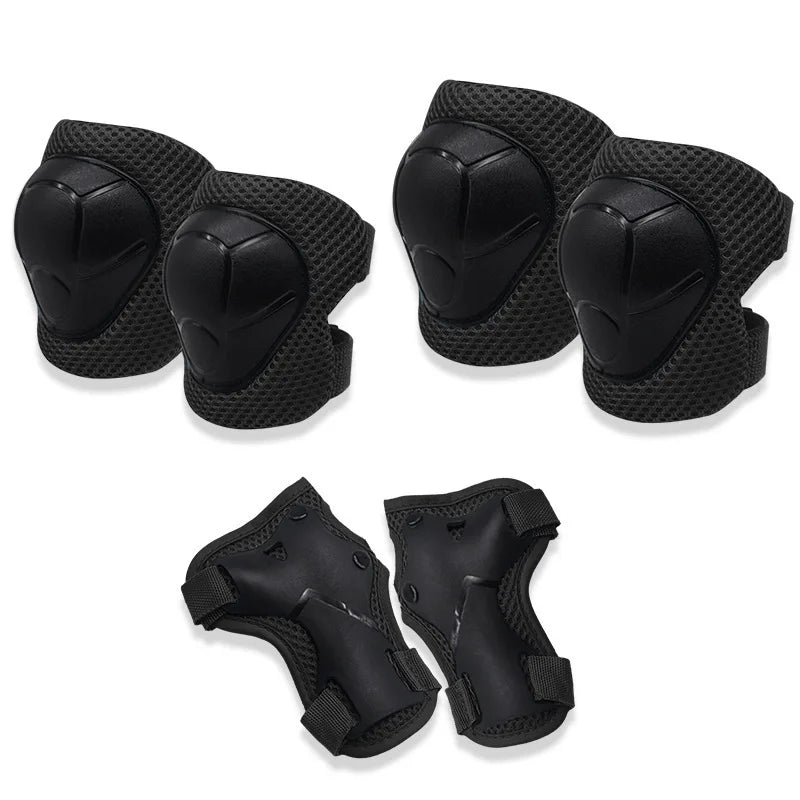 Kids Protective Gear Set &ndash; Balanced Safety for Every Activity black