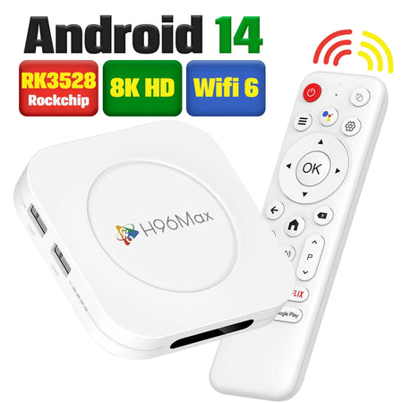 H96 MAX M1 PLUS &ndash; Android 14 WiFi 6 BT5.4 8K Video Ready