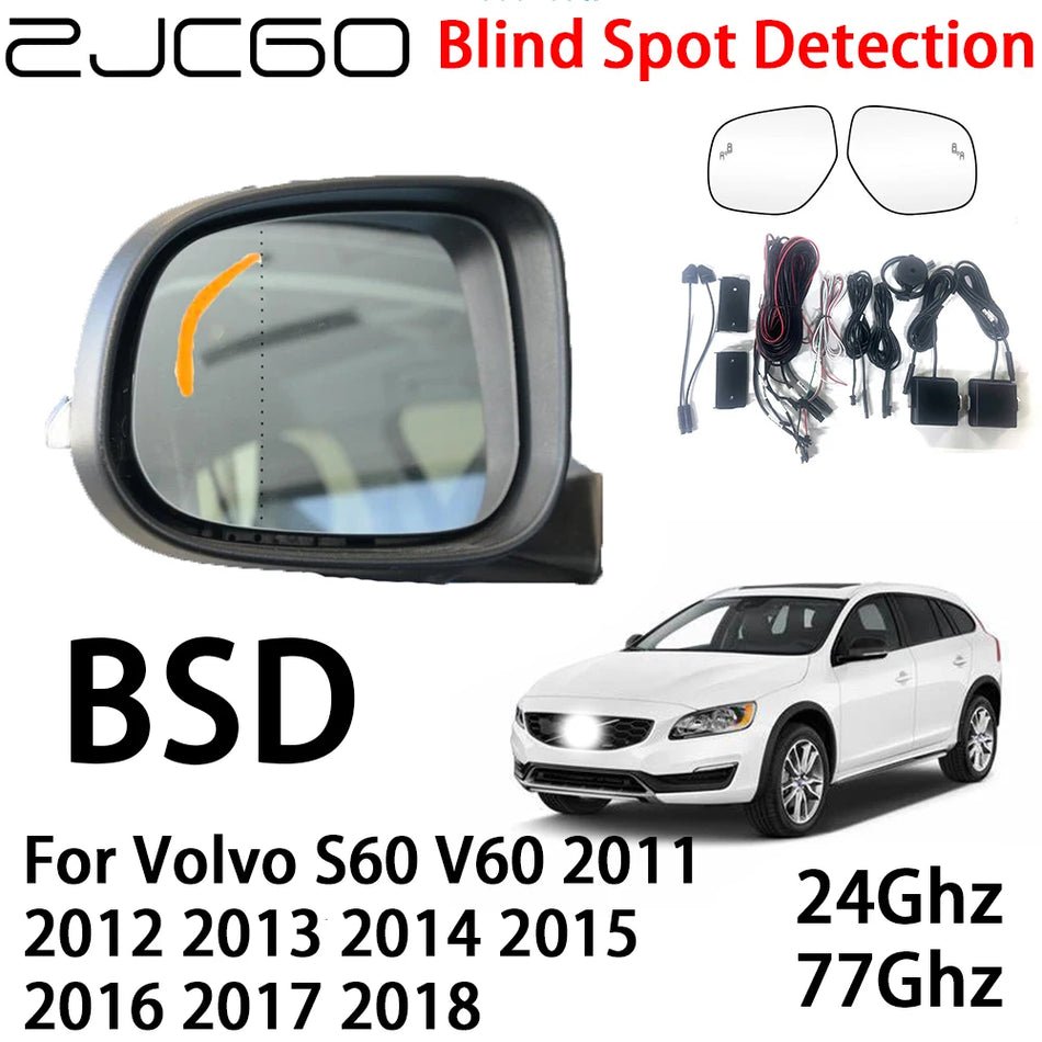 Sustav upozorenja na radar za mrtvi kut za Volvo S60 i V60 s dvostrukim radarima na stražnjem braniku