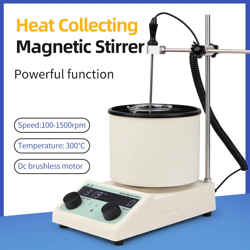 Heating Collecting Magnetic Stirrer &ndash; Digital Display