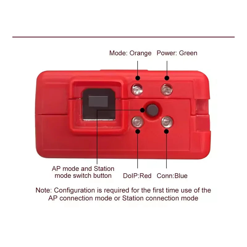 Voertuig Diagnostische Interface voor VW Audi VNCI 6154A ODIS V9.10 CAN FD DoIP VAG Scanner