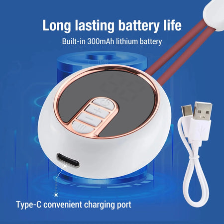 Intelligent Micro Current Neck Massager with Hot Compress and Pain Relief Features