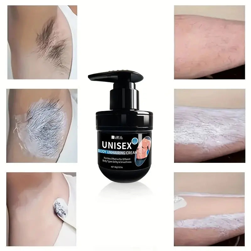 Viilife Men's Painless Hair Removal Cream - Smooth &amp; Nourishing