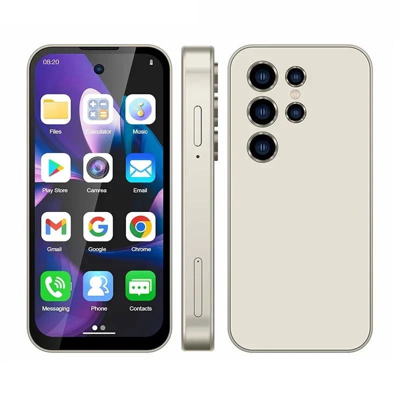 SOYES S26 Pro &ndash; Ultra Compact Android 12 Mini Phone beige / Global Version / 4GB 64GB
