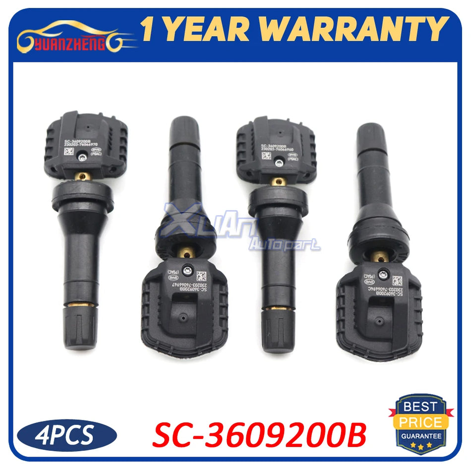 Capteur TPMS BYD SC-3609200B pour Qin, Song, MAX, Tang 2019-2023