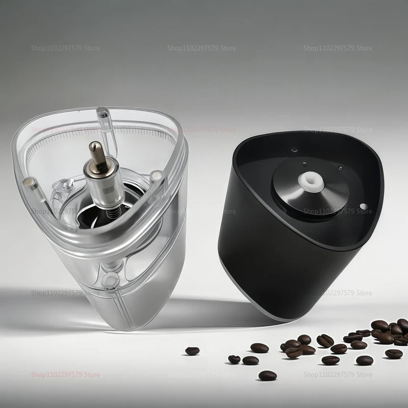 2025 Portable Hand Coffee Grinder &ndash; USB Rechargeable Burr