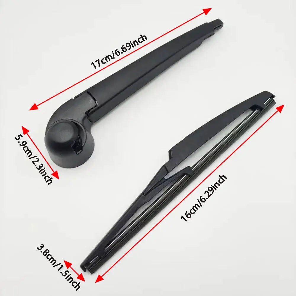 Rear Wiper Arm And Blade Assembly With Plastic Construction For MG ZS 2017-2022 by InterCyprus Trading Ltd