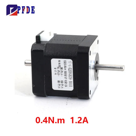 Double Shaft Nema 17 Stepper Motor &ndash; High Torque Performance 0.4N.m