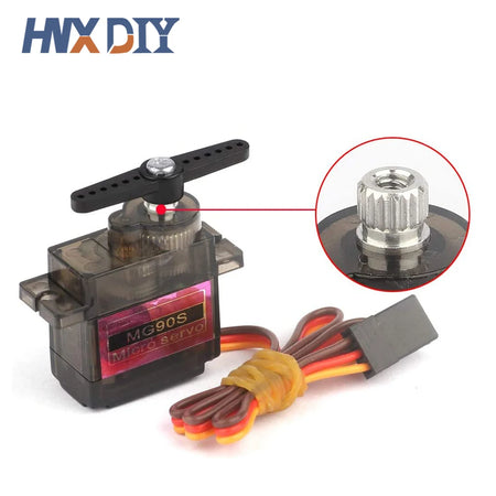 MG90S Micro Servo Motor &ndash; High Precision 180 Degree Rotation