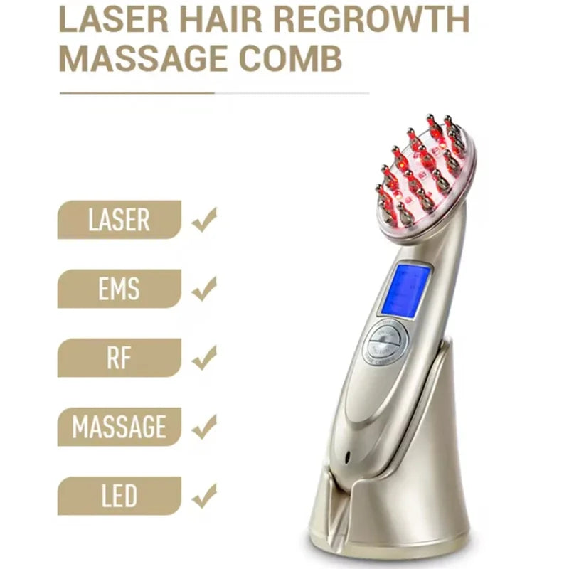 Electric Laser Hair Growth Comb &ndash; Infrared Light Therapy