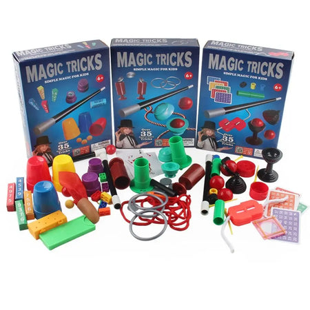 Puzzle Simple Magic Prop Kit &ndash; Beginner Tricks Manual